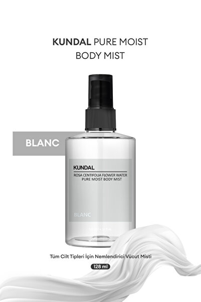 Kundal Nemlendirici Vücut Misti KUNDAL Pure Moist Body Mist 128ml (Blanc)