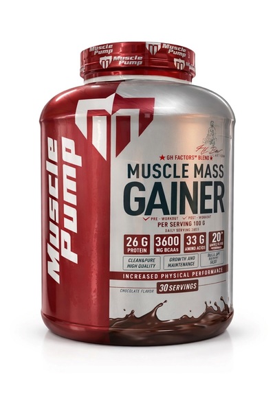 MUSCLE PUMP Muscle Mass Gainer Çikolata 3000 Gr