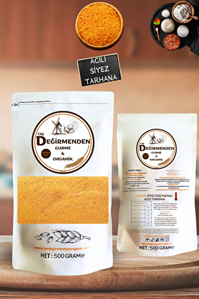 Değirmenden Atalık Tarhana Acılı - Siyez Unlu, Siyez Ekşi Mayalı - 500 Gram