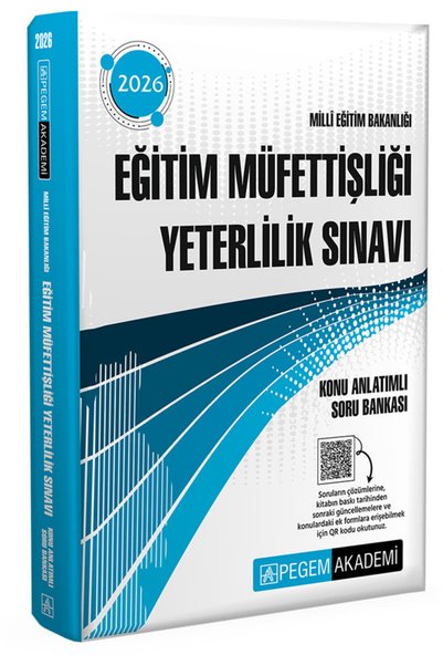 Pegem Akademi Yayıncılık 2026 MEB Eğitim Müfettişliği Yeterlilik Sınavı Konu ...