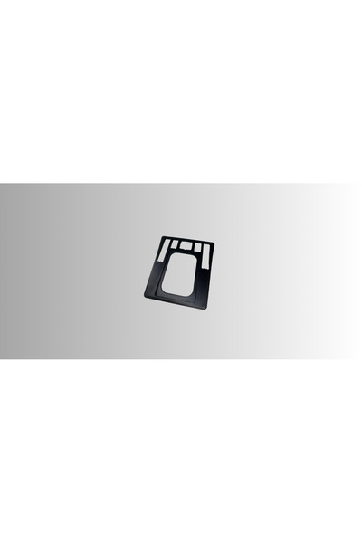 3D Printer Man Mercedes benz 190e (w201) automatic door plate black color - k...