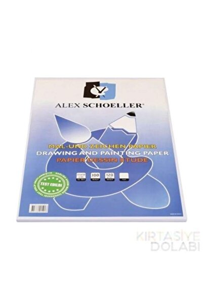 Alex Schoeller Πίνακας Χαρτί 35 Χ 50 120 gr Συσκευασία 100 τεμαχίων