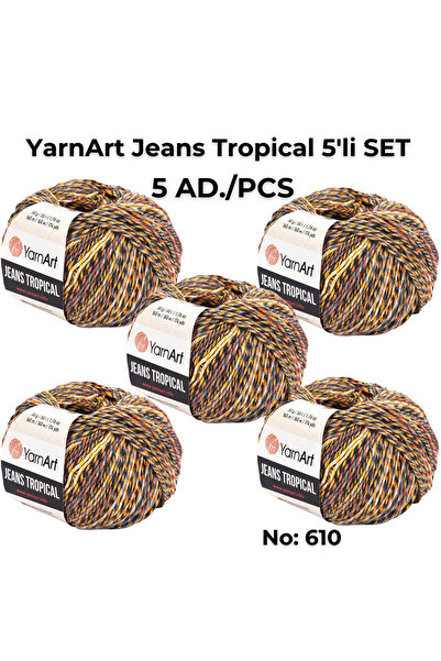 Yarnart Jeans Tropical 5-Pack