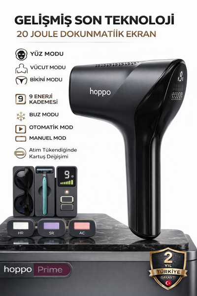 hoppo Prime IPL Lazer Epilasyon Cihazı