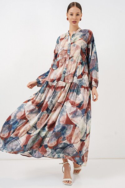 Hiccup Μάξι φόρεμα με σχέδιο BDART με λαιμόκοψη σε σχήμα V