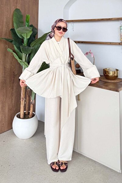 Şulemoda Giyim Akgün Σετ Μπεζ