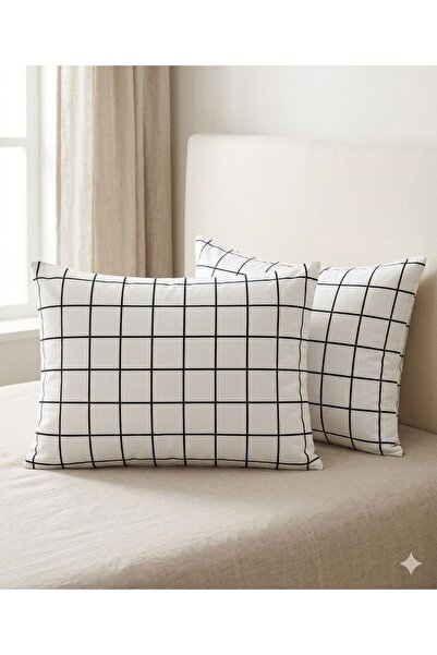 NİĞTEX Μαξιλαροθήκη με σχέδιο 50x70cm (2 τεμάχια) (Διαφανές πακέτο)