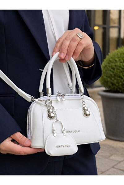 ÇANTAM GELSİN Γυναικεία τσάντα ώμου και χιαστί με πολλά διαμερίσματα, μικρού ...