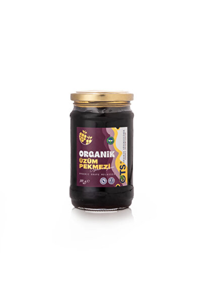 OTS Organik Üzüm Pekmezi 380 gr (Organik Sertifikalı, Pestisit Analizli)