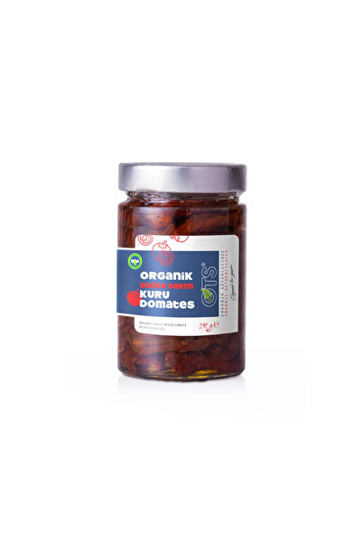 OTS Organik Yağda Yarım Kuru Domates 290 gr (Organik Sertifikalı, Pestisit An...