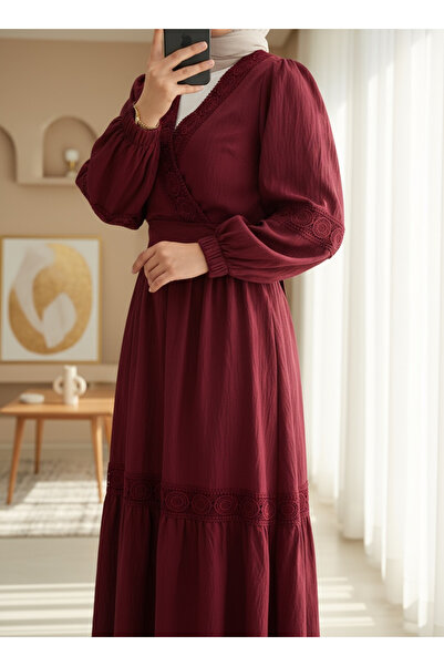 Modamorfo Σετ με δαντελένια λεπτομέρεια, δεμένα λουράκια, ελαστικό μανίκι και...