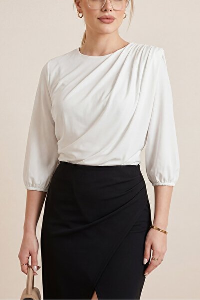 Modamorfo Μπλούζα Sendy με ενσωματωμένη ολόσωμη φόρμα και επένδυση στους ώμου...