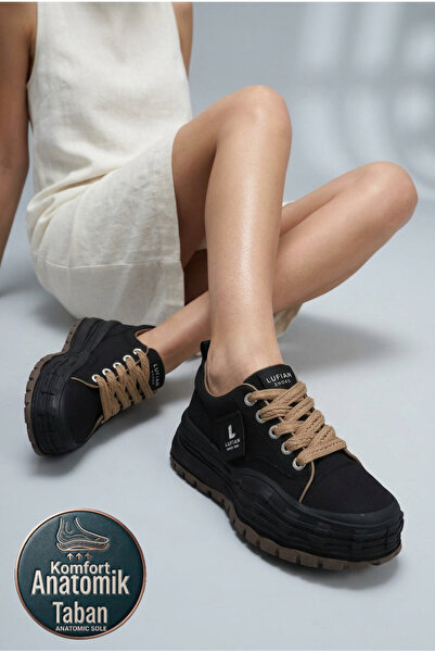 Lufian Γυναικεία Sneaker Παπούτσια Zeta Μαύρα