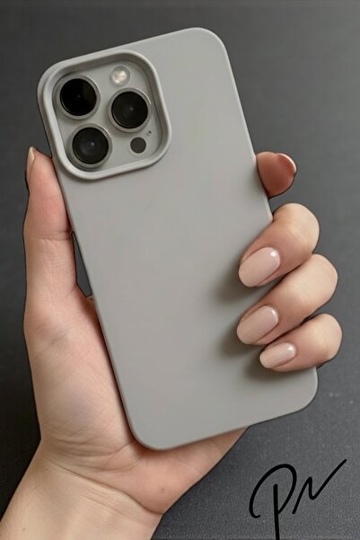 ProNorth Iphone 14 PRO MAX Uyumlu Kılıf Logolu Lansman Soft Yumuşak Içi Kadif...