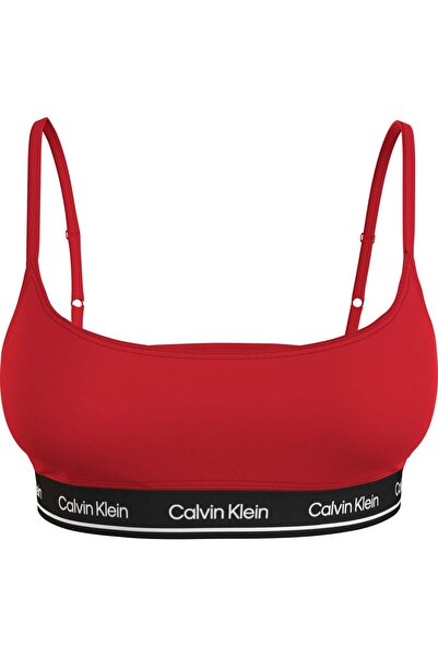 Calvin Klein Rp Kadın Bikini Üstü Kırmızı