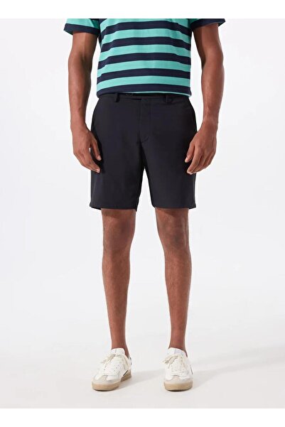 GMG FIRENZE Navy Blue Men's Slim Fit Shorts Gu25Mss09022