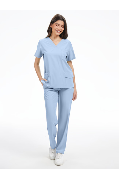 OEM Women's medical suit, blouse and trousers, slim fit, Giorno Donna Classic