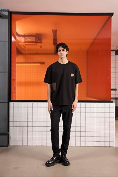 GMG FIRENZE Bisiklet Yaka Rubber Baskılı Erkek T-shirt