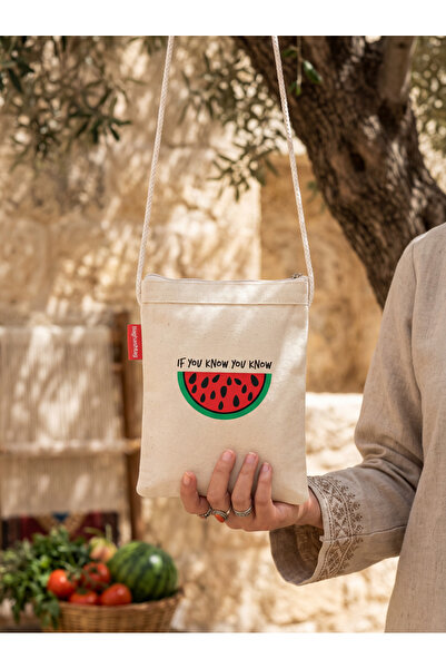 Zaytoon "IF YOU KNOW YOU KNOW" Ψηφιακή εκτύπωση Παραδοσιακό Παλαιστινιακό Μισ...