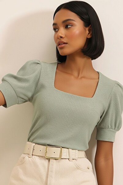 Hiccup Μπλούζα BDART Slim Fit με τετράγωνο γιακά