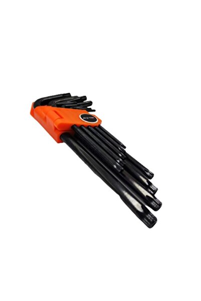 Genel Markalar Pro-tec Torx Allen Alyan Anahtar Takımı Seti Uzun 9 Pcs