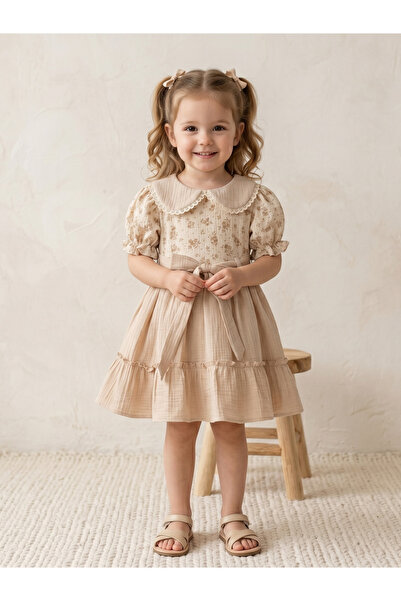 Cherrys Bebek Rochie de fetiță de muselină