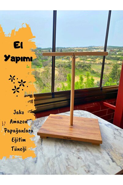 Ciko Kafes Jako Amazon Papağanlarına Eğitim Tüneği
