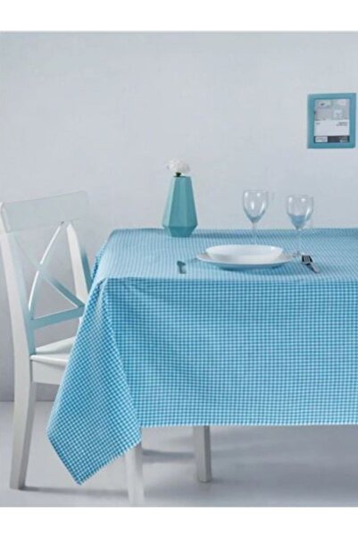GOLDRİSE Piti Καρό Βαμβακερό Τραπεζομάντιλο Πικ-νικ Πανί Nostalgic Πανί Τυρκουάζ