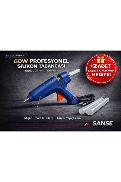 WINNBOSS 60W Kalın Silikon Tabancası – Yüksek Isı Performanslı Profesyonel Sı...