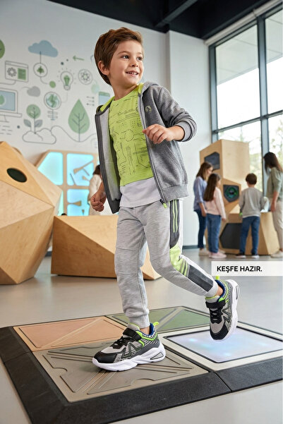 Pinokyo Sportske patike Saturn F.-CRNO-ZELENE - 33
