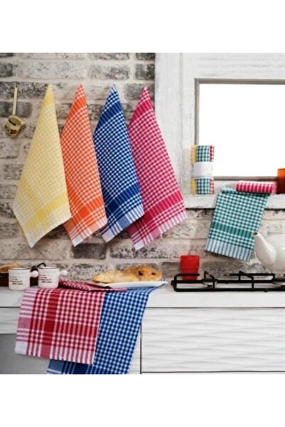 Beyza 8 Τεμάχια 8 Χρώματα 50x70 Πανί Στεγνώματος Κουζίνας Πανί Στεγνώματος Πι...