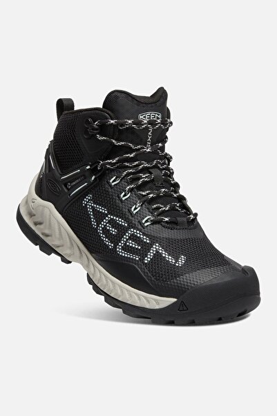 Keen 1025911 Nxıs Evo Mid Wp Black/blue Grass Kadın Outdoor Bot