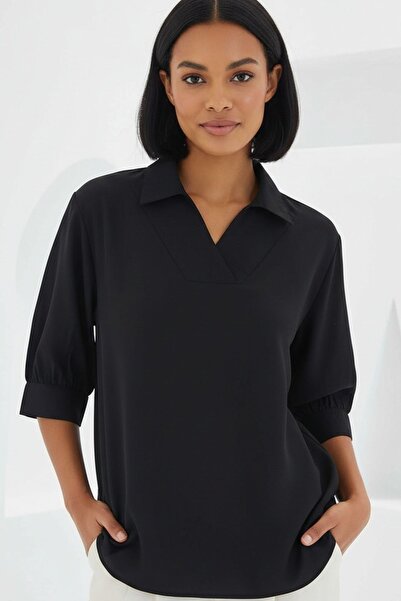 Hiccup BDART Μπλούζα με φαρδιά γραμμή και λαιμόκοψη πόλο