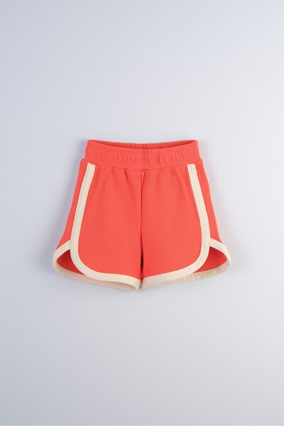 Bondberro Πλεκτό Παιδικό Σορτς Unisex με σχέδιο βάφλας 100% Βαμβάκι (Πλακάκι)