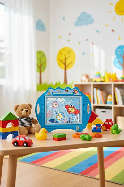 Miniso Lisanslı Manyetik Çizim Tahtası – Tekrar Kullanılabilir Eğitici Yaz Si...