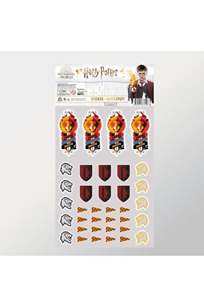 Sihir Dükkanı Harry Potter Gryffindor Lisanslı Sticker Set