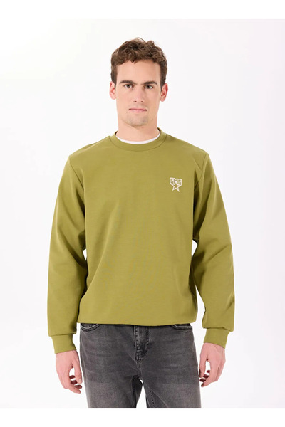 GMG FIRENZE Ανδρικό φούτερ Gmg Firenze Crew Neck GU24MFW08021