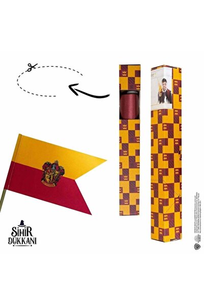 Sihir Dükkanı Gryffindor El Flaması Özel Kesim