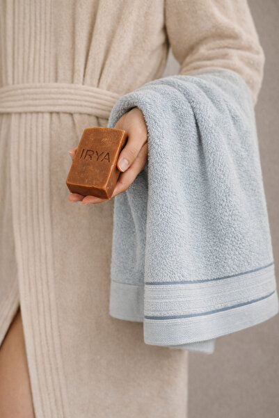 İrya Roya 100% βαμβακερή πετσέτα μπάνιου μπλε 70x140