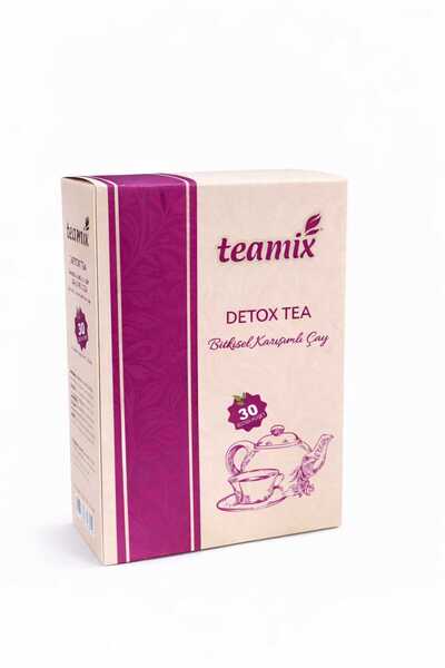 teamix Detoks Çay Detox Tea Bitkisel Karışımlı Form Çay 60 G 30 Süzen Poşet
