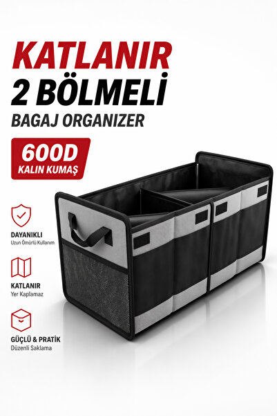 Gionmax Araç Bagaj Düzenleyici Çanta Organizer Katlanır Bagaj Çantası Oto Içi...