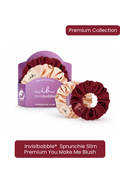 Sprunchie Slim Premium You Make Me Blush 2-Piece Hairpin