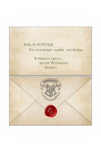 Sihir Dükkanı Harry Potter Davet Mektubu