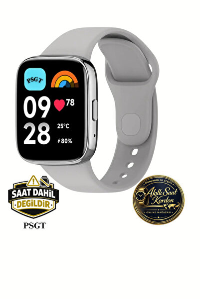 PSGT Xiaomi Redmi Watch3 Active/lite Uyumlu Kordon Spor Şık Tasarım Yumuşak J...