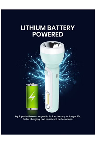 Ogera LED Lithium Battery Flashlight – Ultra-Bright Rechargeable Torch