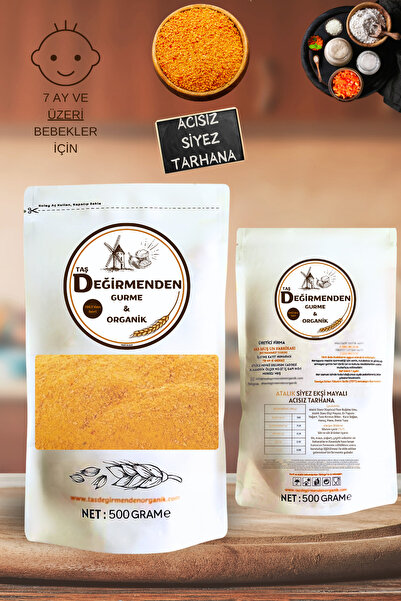 Değirmenden Atalık Tarhana Acısız - Siyez Unlu, Siyez Ekşi Mayalı - 500 Gram