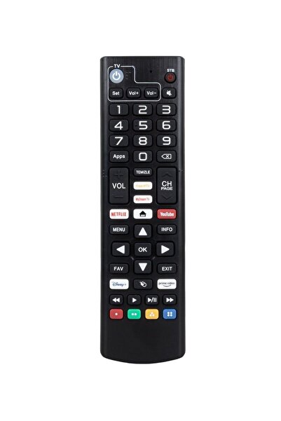 Dreamstar i1 Androidbox Kumanda Netflix-Youtube-Prime Video Tuşlu