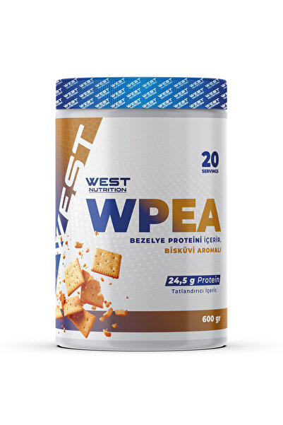 West Nutrition WPEA Bezelye Proteini Tozu 600 gr Bisküvi Vegan