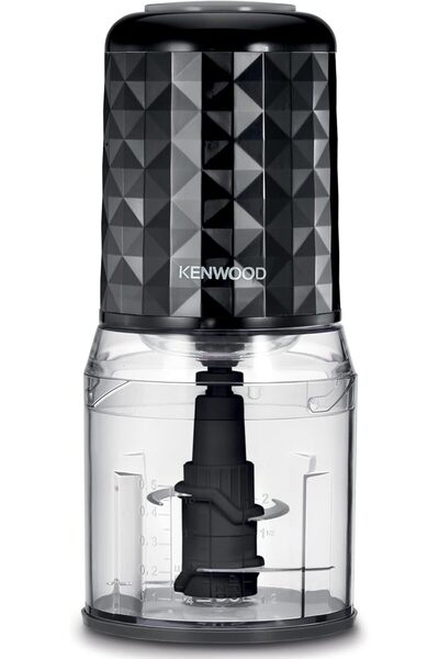 Kenwood مفرمة طعام كهربائية بقوة 400 واط، وعاء سعة 800 مل، سرعتان، شفرات رباع...