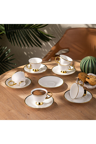 Emsan Rozzental 80 ml Set of 6 Coffee Cups